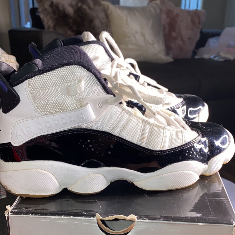 🚫 7 Jordan 6 Ring (gs) 5.5Y Laker soles